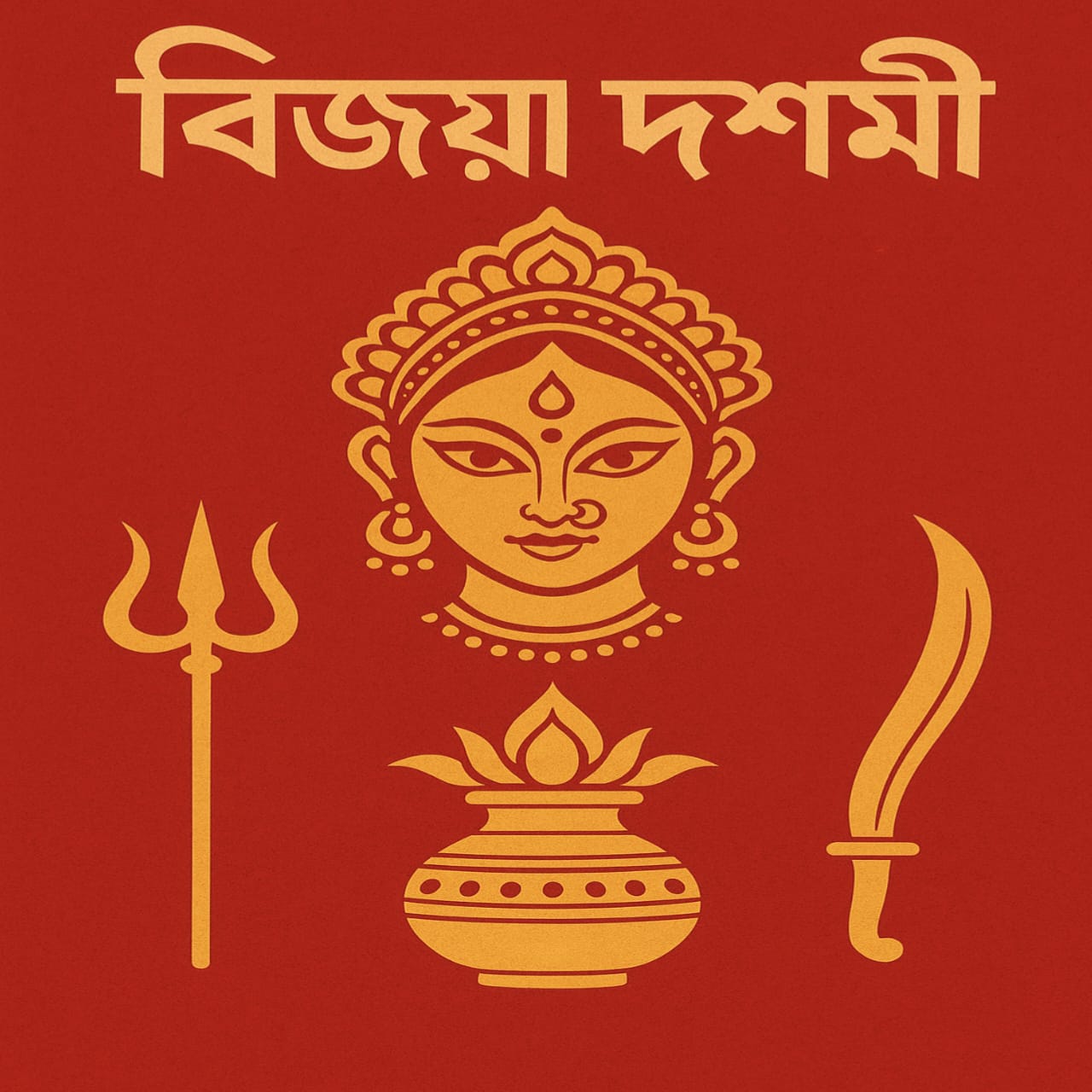 বিজয়া দশমী : শুভশক্তির বিজয়ের দিন