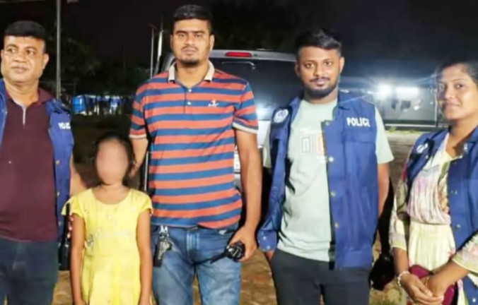 চকরিয়ায় অপহৃতা শিশু রোহিঙ্গা ক্যাম্পে উদ্ধার