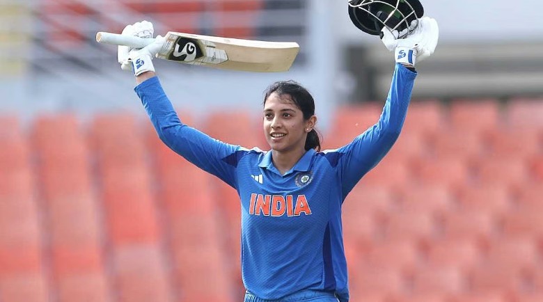 চমৎকার ইনিংসে স্মৃতি মান্ধানার নতুন ইতিহাস