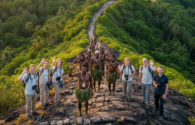 হ্যালো, সভ্যতার পৃথিবী! আসছে... জারোয়া জনগোষ্ঠী
