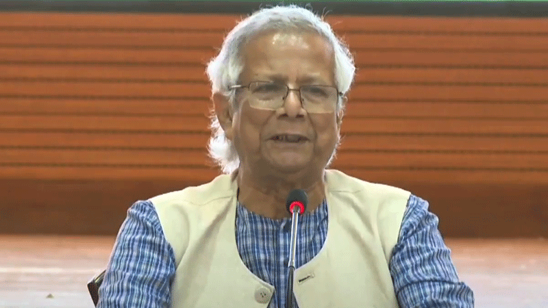 উৎসবমুখরভাবে জুলাই সনদে সই করার আশাবাদ প্রধান উপদেষ্টার