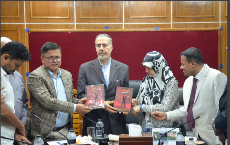 বেরোবিতে উপাচার্যের সঙ্গে ইরানের রাষ্ট্রদূতের সৌজন্য সাক্ষাৎ: শিক্ষা ও গবেষণায় সহযোগিতা বৃদ্ধির আশাবাদ