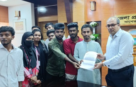 বাগেরহাটে খাদ্যের আহ্বান: র‌্যালী ও মানববন্ধনের উদ্দীপক ঢেউ