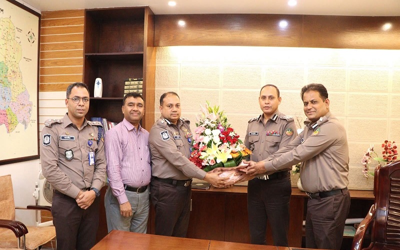 গাজীপুর মেট্রোপলিটন পুলিশের অতিরিক্ত পুলিশ কমিশনার জাহিদুল হাসান ডিআইজি পদে পদোন্নতি