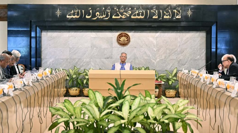 উপদেষ্টা পরিষদের বৈঠক গুম ও হাওর সংক্রান্ত অধ্যাদেশ অনুমোদন