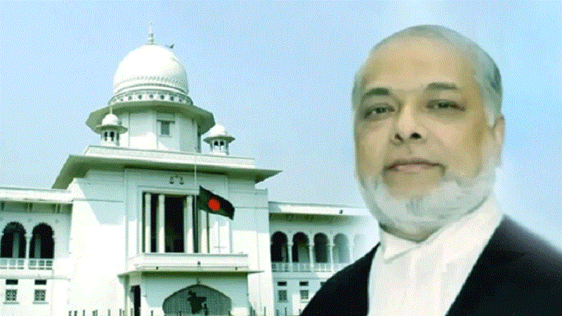 দেশের ২৬তম প্রধান বিচারপতি জুবায়ের রহমান চৌধুরী