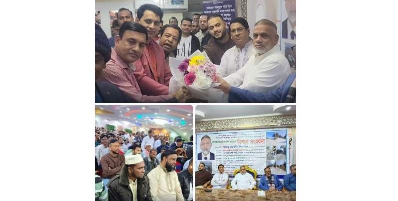 আরব আমিরাত নোয়াপাড়া প্রবাসী উন্নয়ন পরিষদের উদ্যোগে আলহাজ্ব মোঃ জসিম উদ্দিনকে সংবর্ধনা