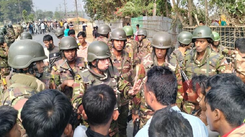 মিয়ানমার থেকে ছোড়া গুলিতে টেকনাফে শিশু নিহত