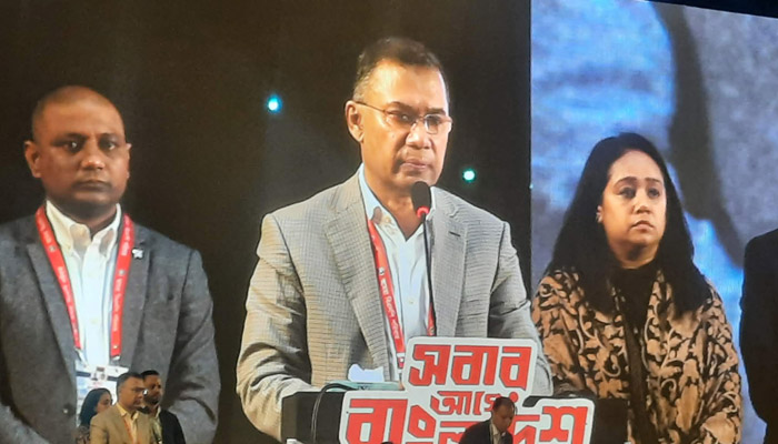 বাংলাদেশের মানুষ গণতন্ত্রের পথে হাঁটতে শুরু করেছে : তারেক রহমান