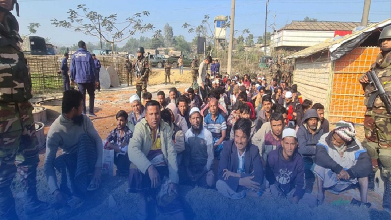 যৌথ বাহিনীর অভিযানে ১৫০০ রোহিঙ্গা আটক 