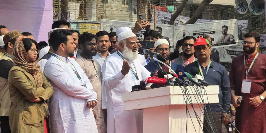 ক্ষমতায় গেলে নাহিদ ইসলামকে মন্ত্রী বানানোর ঘোষণা জামায়াত আমিরের