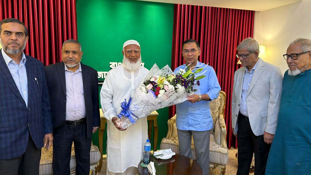 ডা. শফিকুর রহমানের বাসায় পৌঁছেছেন তারেক রহমান