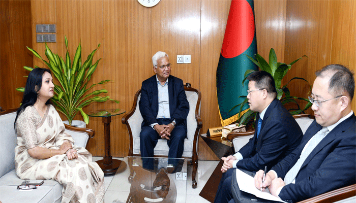 সমাজকল্যাণ মন্ত্রী এবং প্রতিমন্ত্রীর সাথে চীনের রাষ্ট্রদূতের সৌজন্য সাক্ষাৎ
