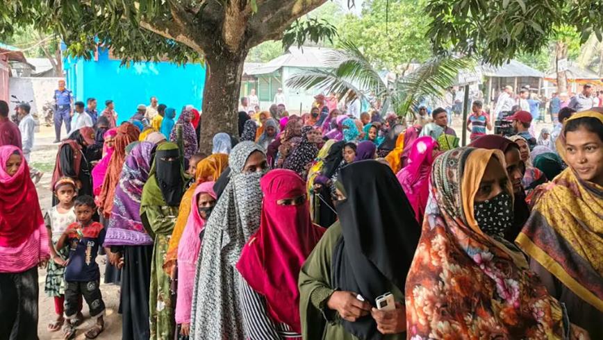 বগুড়া-৬ ও শেরপুর-৩ আসনের ভোট চলছে