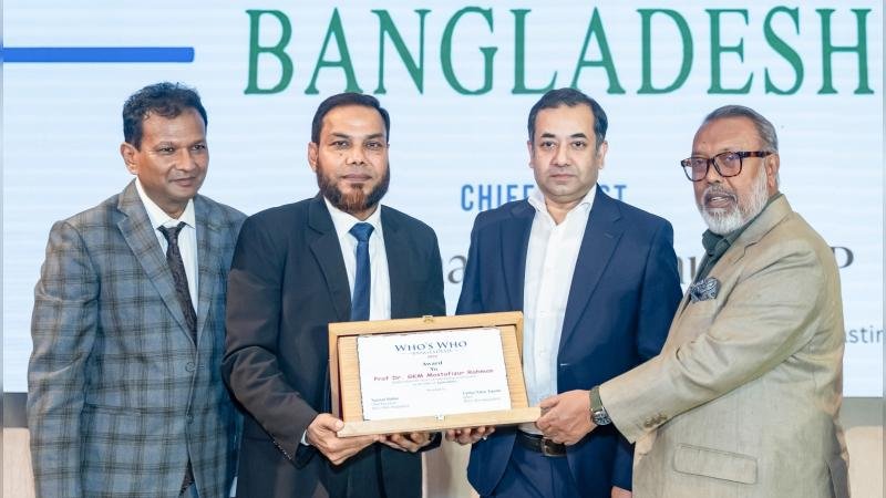 আন্তর্জাতিক স্বীকৃতিতে গাকৃবি ভিসি